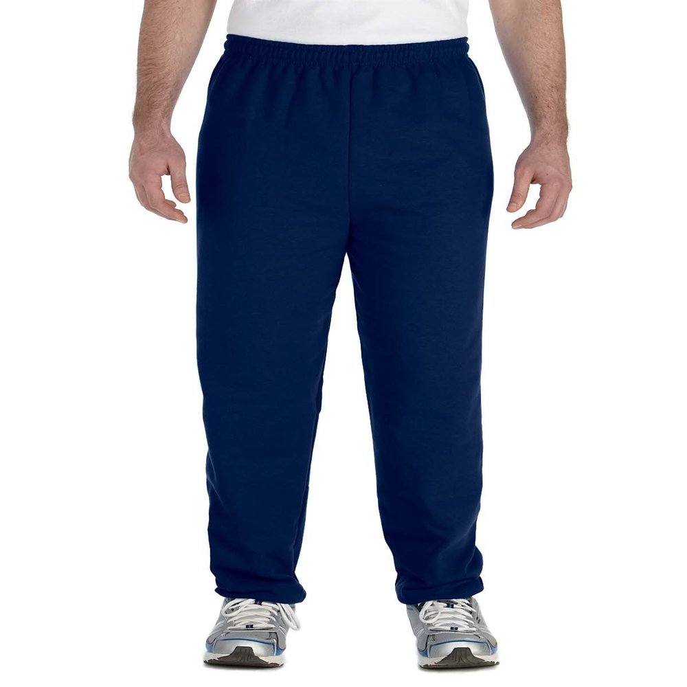 By Gildan Adult Heavy Blend 8 Oz, 50/50 Sweatpants - Navy - XL - (Style # G182 - Original Label)