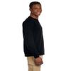 By Gildan Adult Ultra Cotton 6 Oz Long-Sleeve Pocket T-Shirt - Black - XL - (Style # G241 - Original Label) view 3