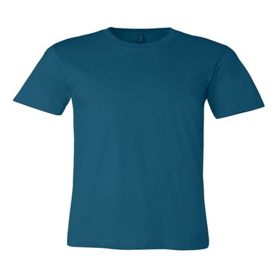 Bella + Canvas Unisex Jersey Short-Sleeve T-Shirt - DEEP TEAL - 4XL - (Style # 3001C - Original Label)