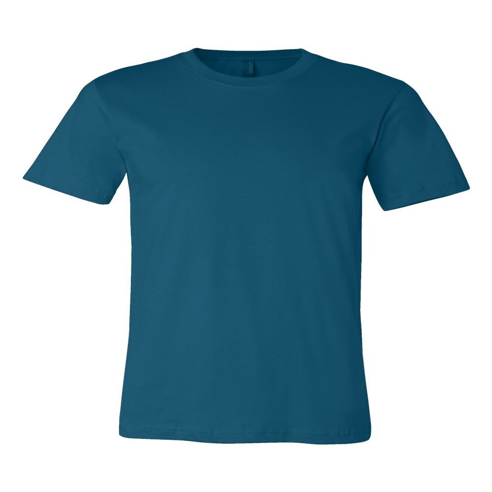 Bella + Canvas Unisex Jersey Short-Sleeve T-Shirt - DEEP TEAL - 4XL - (Style # 3001C - Original Label)