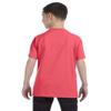 By Gildan Gildan Youth 53 Oz T-Shirt - Coral Silk - XS - (Style # G500B - Original Label) view 2