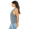 Bella Canvas Flowy Scoop Muscle Tank (B8803) Asphalt Slub, XL view 3