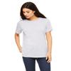 Bella + Canvas Ladies Relaxed Jersey Short-Sleeve T-Shirt - ATHLETIC HEATHER - S - (Style # B6400 - Original Label) view 1