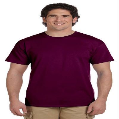 Gildan Adult Ultra Cotton 6 oz T-Shirt - Maroon - 5XL - (Style # G200 - Original Label)