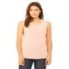 Bella Canvas Flowy Scoop Muscle Tank (B8803) Peach, 2XL view 1