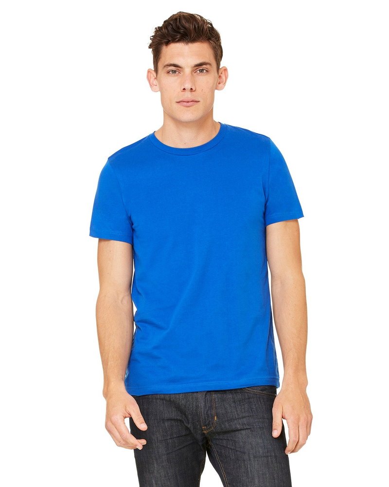 Bella + Canvas Unisex Jersey Short-Sleeve T-Shirt - True Royal - 4XL - (Style # 3001C - Original Label)