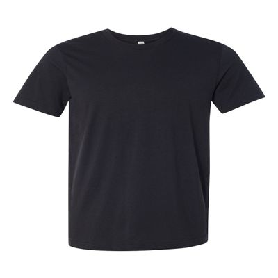 Bella + Canvas Unisex Jersey Short-Sleeve T-Shirt - VINTAGE BLACK - XS - (Style # 3001C - Original Label)