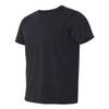 Bella + Canvas Unisex Jersey Short-Sleeve T-Shirt - VINTAGE BLACK - XS - (Style # 3001C - Original Label) view 2