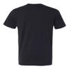 Bella + Canvas Unisex Jersey Short-Sleeve T-Shirt - VINTAGE BLACK - XS - (Style # 3001C - Original Label) view 3