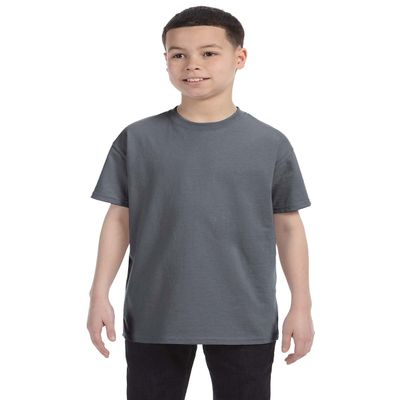 By Gildan Gildan Youth 53 Oz T-Shirt - Charcoal - M - (Style # G500B - Original Label)