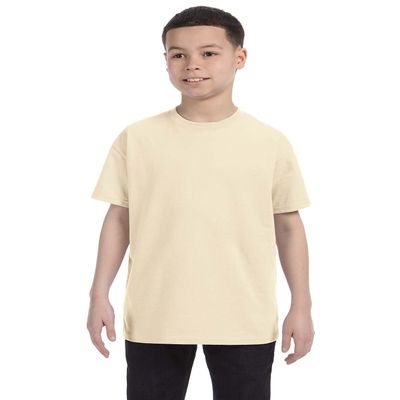 By Gildan Youth 53 Oz T-Shirt - Natural - XL - (Style # G500B - Original Label)