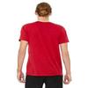 Poly-Cotton Short-Sleeve T-Shirt (3650) Red, 2XL view 2