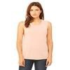 Bella Canvas Flowy Scoop Muscle Tank (B8803) Peach, XL view 2