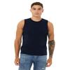 Bella Canvas Unisex Jersey Muscle Tank - Navy - XS - (Style # 3483 - Original Label) view 1