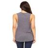 Bella Canvas Flowy Scoop Muscle Tank (B8803) Asphalt Slub, S view 3
