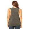 Bella Canvas Flowy Scoop Muscle Tank (B8803) Olive Slub, 2XL view 3