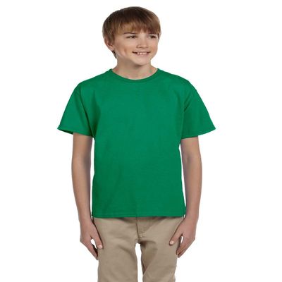 By Gildan Gildan Youth Ultra Cotton 6 Oz T-Shirt - Kelly Green - S - (Style # G200B - Original Label)