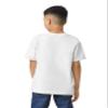 By Gildan Youth Ultra Cotton 6 Oz T-Shirt - White - XL - (Style # G200B - Original Label) view 2