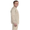 Gildan Adult Ultra Cotton 6 oz Long-Sleeve T-Shirt - Sand - 4XL - (Style # G240 - Original Label) view 3