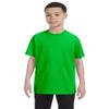 Gildan Youth 53 Oz T-Shirt - Electric Green - L - (Style # G500B - Original Label) view 1