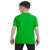 Gildan Youth 53 Oz T-Shirt - Electric Green - L - (Style # G500B - Original Label) view 2