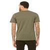 Bella + Canvas Unisex Jersey Short-Sleeve T-Shirt - HEATHER OLIVE - 4XL - (Style # 3001C - Original Label) view 2
