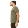 Bella + Canvas Unisex Jersey Short-Sleeve T-Shirt - HEATHER OLIVE - 4XL - (Style # 3001C - Original Label) view 3