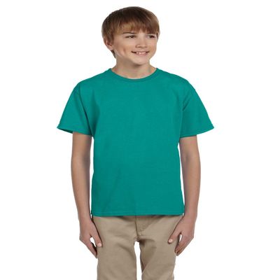 By Gildan Youth Ultra Cotton 6 Oz T-Shirt - Jade Dome - XS - (Style # G200B - Original Label)