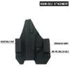 HolsterBuilder OWB Closed Belt Loop Kit - 1.75" with Single Pre Drilled Hole | Secure Holster Attachment, Universal Belt Fit, Hardware Included view 3