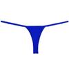 JAXFSTK Mini Bikini Micro G-String Women's Sexy Lowe Rise Adjustable Thong Fashion Tanga Lingerie Underwear Blue XL view 2