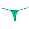 JAXFSTK Mini Bikini Micro G-String Women's Sexy Lowe Rise Adjustable Thong Fashion Tanga Lingerie Underwear Green L view 1