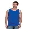 Bayside Mens Two Needle Sleeve Bottom Hem Tank, Slate Blue, XX-Large view 1