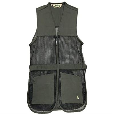 Bob Allen 245M Full Mesh Dual Pad Shooting Vest Sage L
