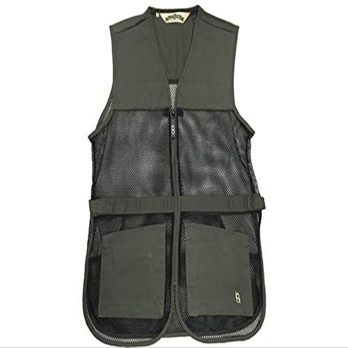 Bob Allen 245M Full Mesh Dual Pad Shooting Vest Sage L