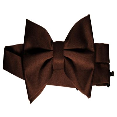 Bow-Tie is 2 1/2 Wide. Fits neck up to 20". Pre-tied. Adjustable for easy sizing.