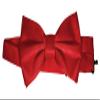 Bow-Tie is 2 1/2 Wide. Fits neck up to 20". Pre-tied. Adjustable for easy sizing. view 1