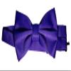 Brand Q Bow-Tie is 2 1/2 Wide. Fits neck up to 20". Pre-tied. Adjustable for easy sizing. view 1