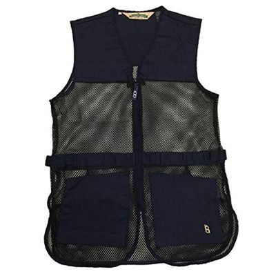Bob Allen 245M Full Mesh Dual Pad Shooting Vest Navy S