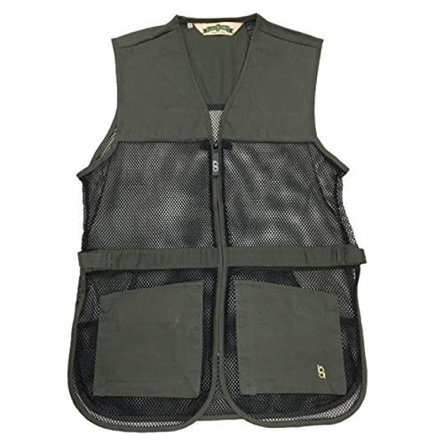Bob Allen 245M Full Mesh Dual Pad Shooting Vest Sage 4X