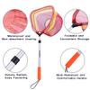 PLUSINNO Kids Fishing Net, Telescopic Lightweight Landing Net with Aluminum Pole Handle and Nylon Mesh, Catch and Release Net for Kids Youth Outdoor view 2