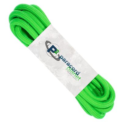 Paracord Planet para-Max Paracord 3,000 LB Tensile Strength & 5/16 Inch Diameter - Great for Towing, Hunting, Outdoor Activities and More - Neon Green, 100 FT (Hank)