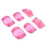 Osprey Kids' Skate Bmx Pads - Knee, Elbow and Wrist Protective Set - 6 Piece Scooter Streetsport Pad Set - Pink - Large view 1
