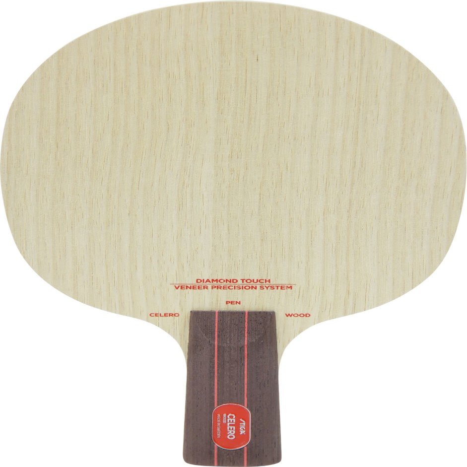 STIGA 1072-65 Table Tennis Racket, Cello Wood, Chinese Style Pen Grip
