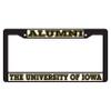 Iowa Plate_Frame (BLK Plate Frame UNIV of IA ALU (12505)) view 1