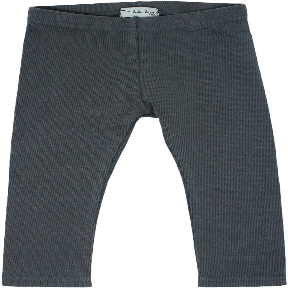 Lil Legs Unisex Boys Girls Toddler Kids Comfy Cotton Leggings - Gray Jean, 2T
