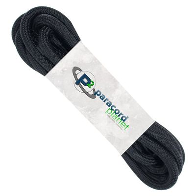 Paracord Planet para-Max Paracord 3,000 LB Tensile Strength & 5/16 Inch Diameter - Great for Towing, Hunting, Outdoor Activities and More - Black, 100 FT (Hank)