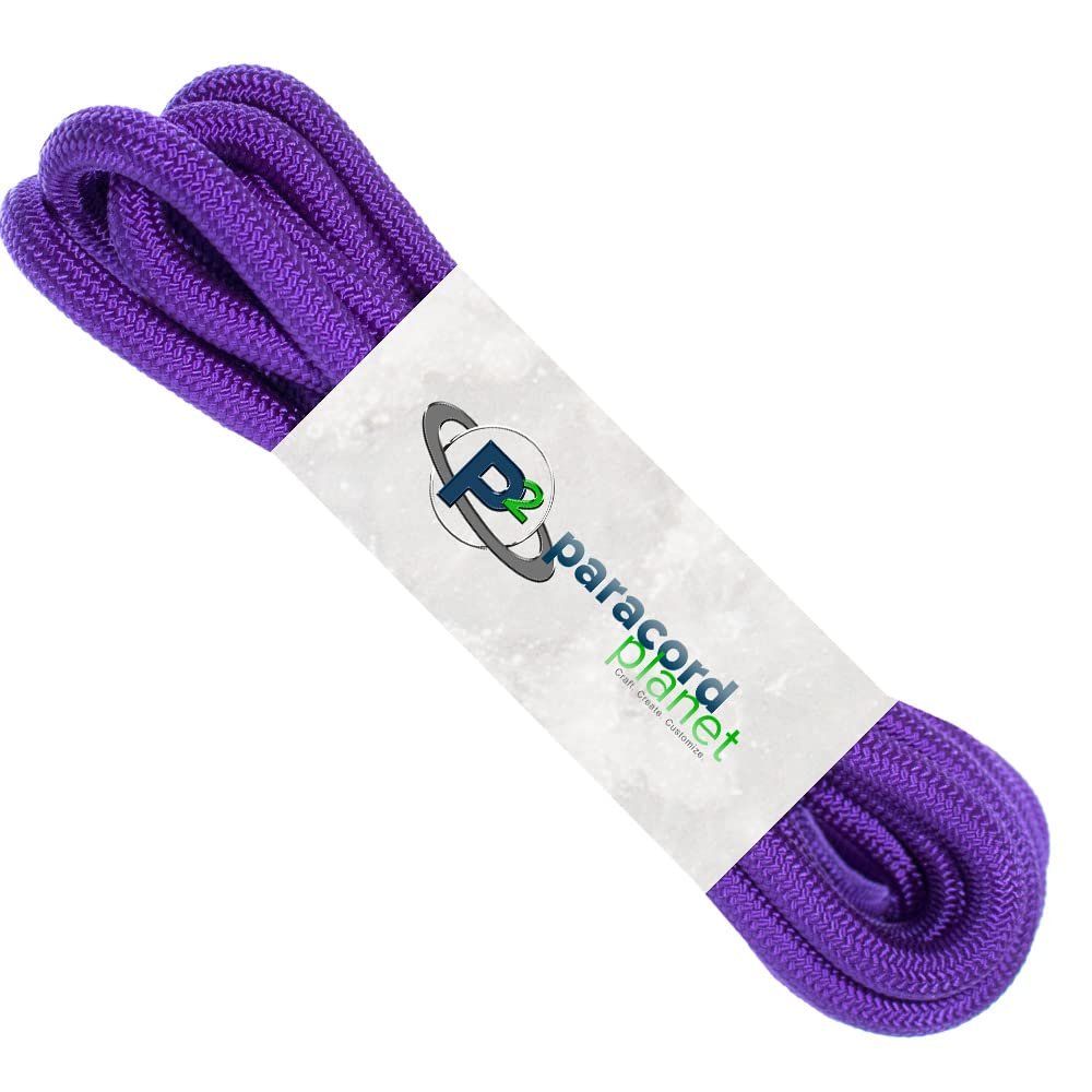 Paracord Planet para-Max Paracord 3,000 LB Tensile Strength & 5/16 Inch Diameter - Great for Towing, Hunting, Outdoor Activities and More - Acid Purple, 100 FT (Hank)