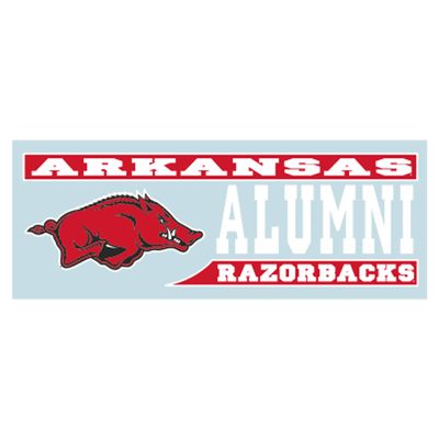 Arkansas Razorbacks Decal