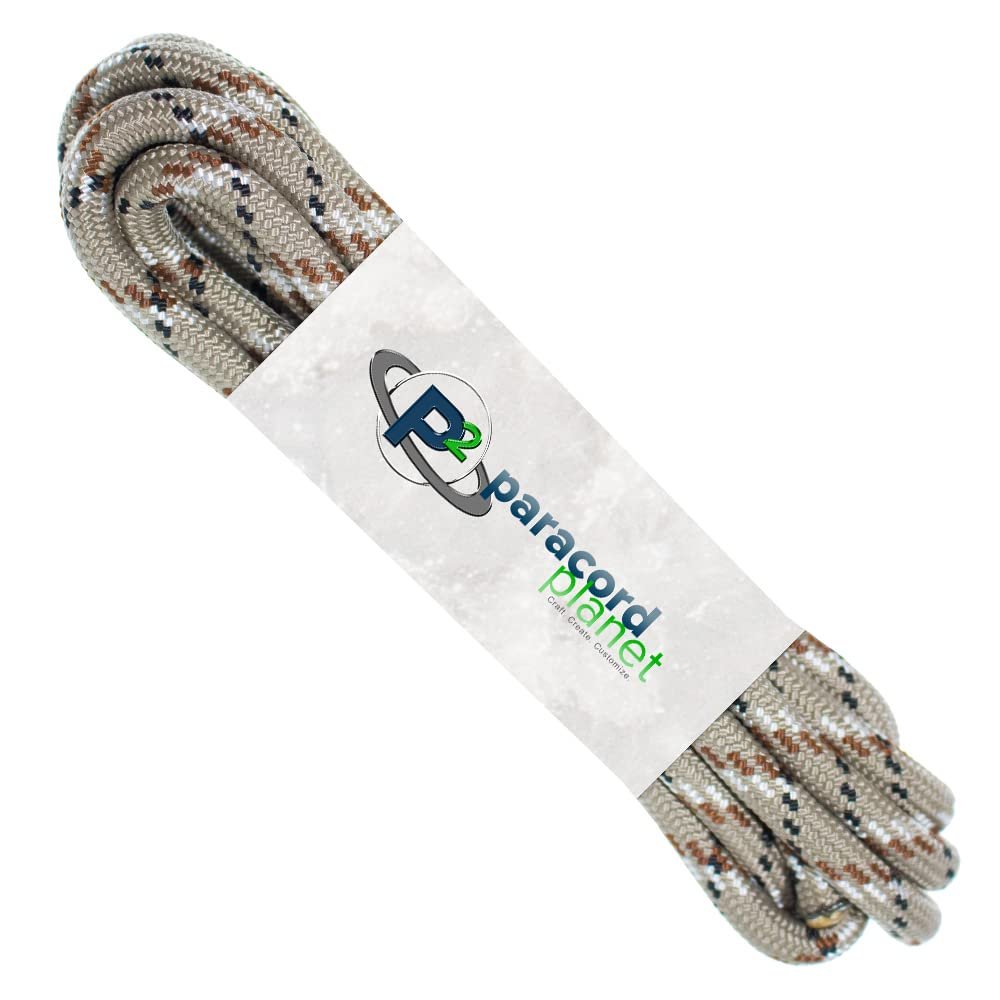 Paracord Planet para-Max Paracord 3,000 LB Tensile Strength & 5/16 Inch Diameter - Great for Towing, Hunting, Outdoor Activities and More - Desert Camo, 100 FT (Hank)