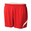 A4 Mens Double Double Short, Small, Scarlet/White view 1